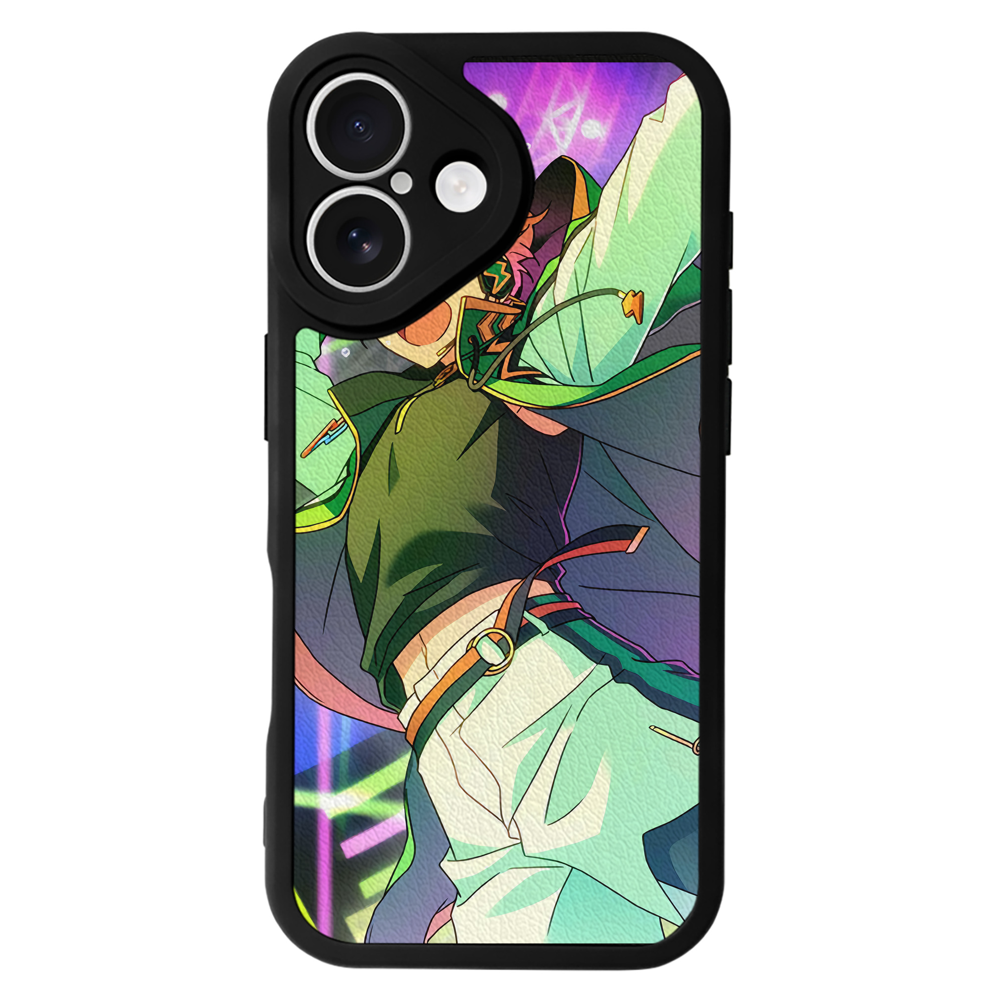 （画像用） あんさんぶるスターズ! Ensemble Stars 【iPhone 16シリーズ対応】シリコンスマホケース（レザー調） 材質：シリコン